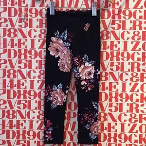 Joah Love Flower Print Legging, NEW WITH TAGS!
